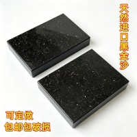 黑金沙大理石板 轻奢高级感台面 窗台板 楼梯踏步 耐磨耐污可定 1吨