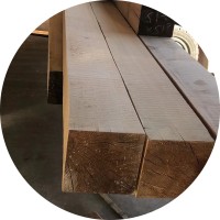 厂家加工红松落叶松木罐道大方楔形木罐道电缆卡可按图纸木质  1立方米