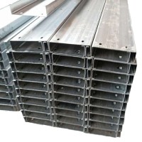 抗震支架C型钢现货 热轧镀锌C型钢 冷弯型钢加工 多种规格批发  100千克