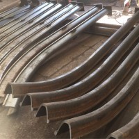 订购40U拱形钢棚库存现货 25U隧道用钢支架量身定做 中翔支护  1架
