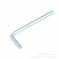 L型内六角扳手高强度内六角螺丝刀单个内六方形匙套装3-4-5-6-8mm  1个