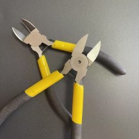 5寸6寸水口钳偏口钳子电工剪塑料剪剪线钳斜口钳偏嘴尖嘴钳8寸6寸 1件