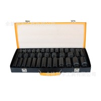 TF-8008 35件套气动长短套筒组套 气动组套铁盒 修理工具高档  4套