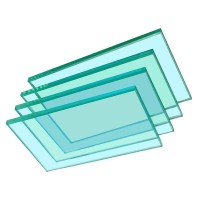 厂家供应建筑用玻璃鱼缸用玻璃格法浮法原片普白玻璃高透   1000平方米