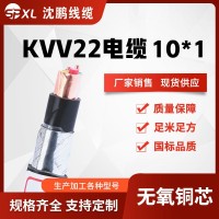 kvv22控制电缆 kvv22-10*1 14*1 16*1 铠装控制电缆国标 厂家销售 1米
